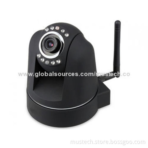 Pan Tilt WiFi Digital Web Camera with Dual way Audio, Plug-to-play